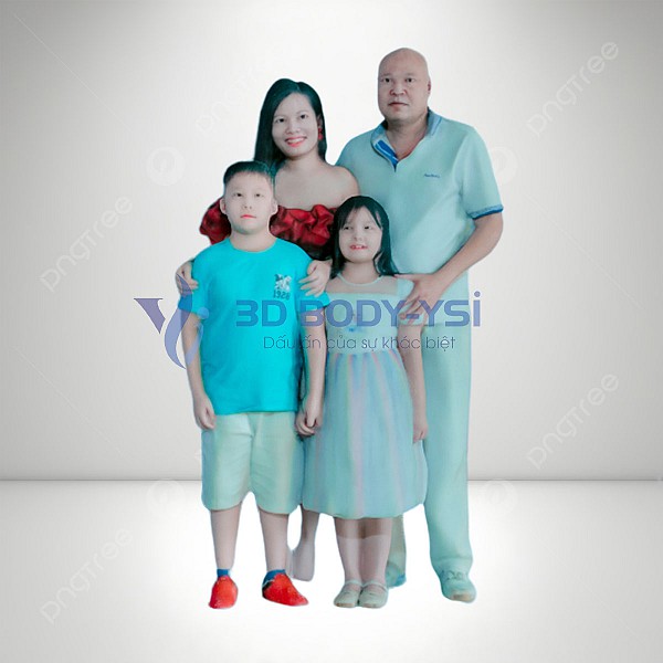 Tượng gia đình 4 người YSI05
