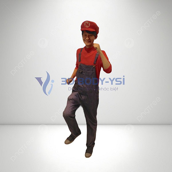 Tượng 3D nhân vật mario YSI20