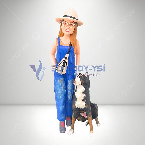 Tượng 3D Thú cưng YSI35