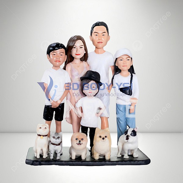 Tượng 3D Thú cưng YSI38